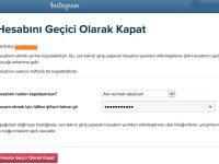 İnstagramda Hesap Dondurma | Telefondan Instagram hesabı nasıl dondurulur?