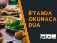 İftarda Okunacak Dua