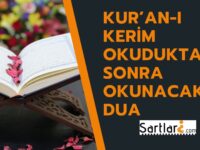 Kur’an-I Kerim Okuduktan Sonra Okunacak Dua