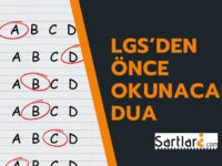 Lgs’den Önce Okunacak Dua