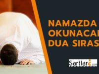 Namazda Okunacak Dua Sırası 