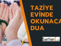 Taziye Evinde Okunacak Dua