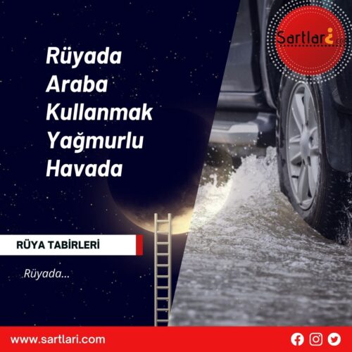 Rüyada Araba Kullanmak Yağmurlu Havada