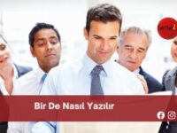 Bir De Nasıl Yazılır | Bir De Nasıl Yazılır TDK