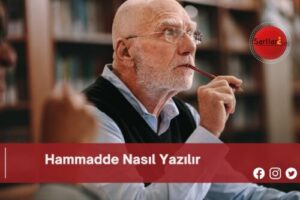 Hammadde Nasıl Yazılır | Hammadde Nasıl Yazılır TDK