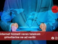 İnternet hizmeti veren telekom şirketlerine ne ad verilir?