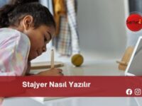 Stajyer Nasıl Yazılır | Stajyer Nasıl Yazılır TDK