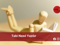 Tabi Nasıl Yazılır | Tabi Nasıl Yazılır TDK