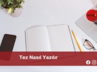 Tez Nasıl Yazılır | Tez Nasıl Yazılır TDK