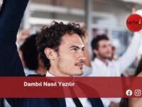 Dambıl Nasıl Yazılır | Dambıl Nasıl Yazılır TDK