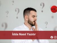 İdda Nasıl Yazılır | İdda Nasıl Yazılır TDK