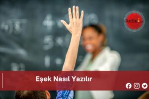 Eşek Nasıl Yazılır | Eşek Nasıl Yazılır TDK