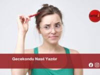 Gecekondu Nasıl Yazılır | Gecekondu Nasıl Yazılır TDK