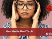 Ham Madde Nasıl Yazılır | Ham Madde Nasıl Yazılır TDK