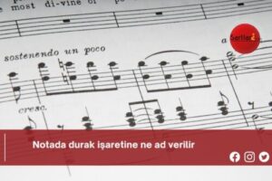 Notada durak işaretine ne ad verilir?