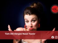 Türk Dili Dergisi Nasıl Yazılır | Türk Dili Dergisi Nasıl Yazılır TDK