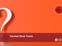 Varolan Nasıl Yazılır | Varolan Nasıl Yazılır TDK