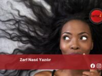 Zarf Nasıl Yazılır | Zarf Nasıl Yazılır TDK