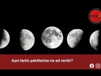 Ayın farklı şekillerine ne ad verilir?