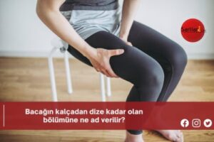 Bacağın kalçadan dize kadar olan bölümüne ne ad verilir?