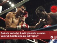 Boksta kolla bir kavis çizerek vurulan yumruk hamlesine ne ad verilir?