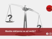 Madde miktarına ne ad verilir?