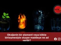 Oksijenin bir element veya kökle birleşmesiyle oluşan maddeye ne ad verilir?