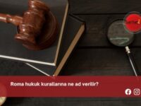 Roma hukuk kurallarına ne ad verilir?