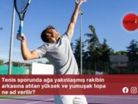 Tenis sporunda ağa yakınlaşmış rakibin arkasına atılan yüksek ve yumuşak topa ne ad verilir?