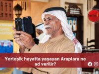 Yerleşik hayatta yaşayan Araplara ne ad verilir?