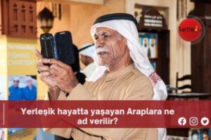 Yerleşik hayatta yaşayan Araplara ne ad verilir?