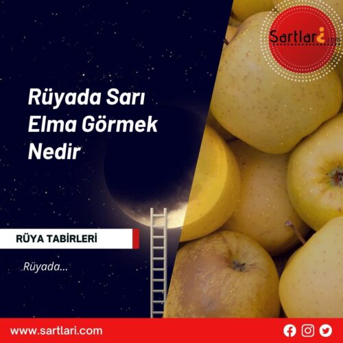 Rüyada Sarı Elma Görmek Nedir